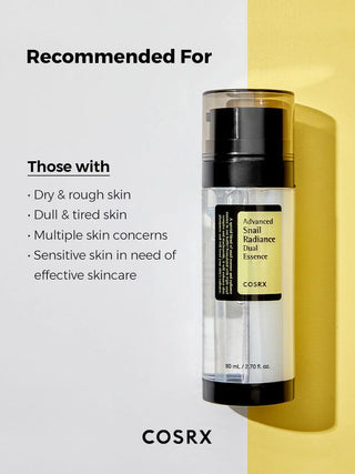 Advanced Snail Radiance Dual Essence 80ml