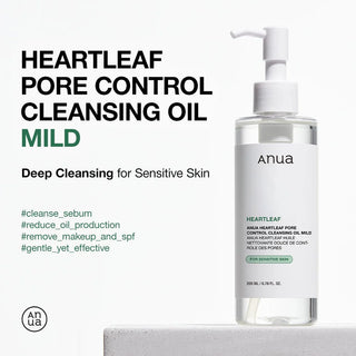 Heartleaf Pore Control Cleansing Oil Mild, 200ml