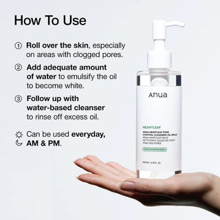 Heartleaf Pore Control Cleansing Oil Mild, 200ml