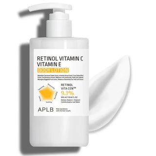 RETINOL VITAMIN C VITAMIN E BODY LOTION 300ML