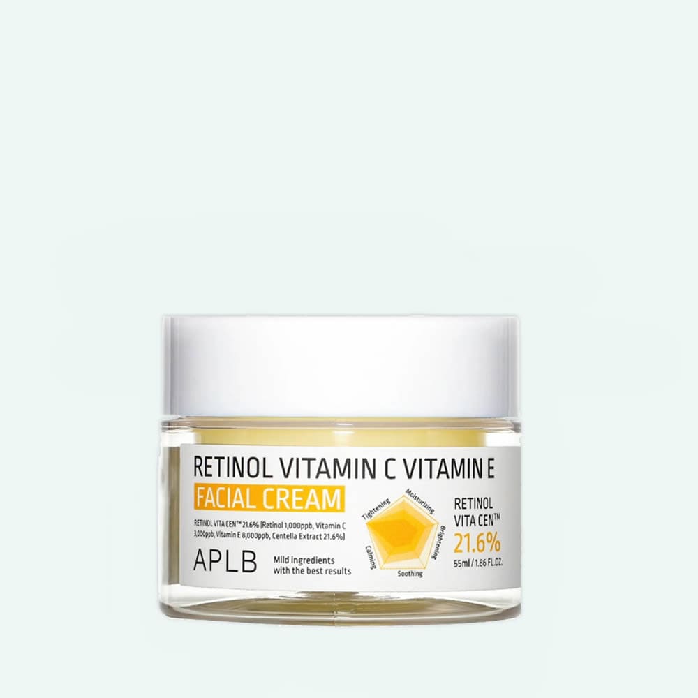 APLB - Retinol Vitamin C Vitamin E Facial Cream, 55ml