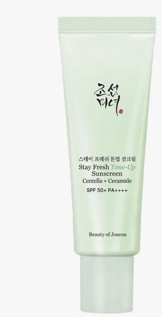 Stay Fresh Tone-Up Sunscreen Green SPF50+ PA++++