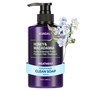 Honey & Macadamia Protein Treatment Clean Soap 500ml