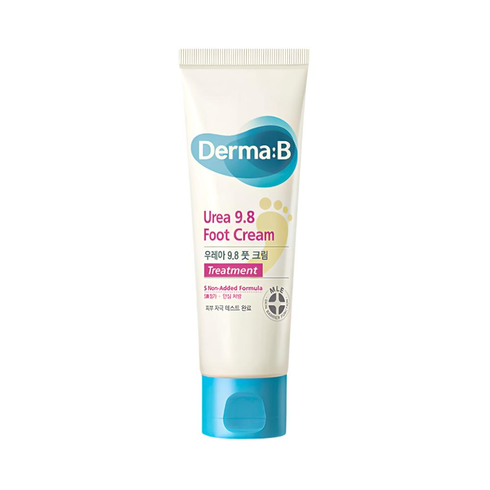 [DERMA: B] UREA 9.8 FOOT CREAM 80ML product packaging