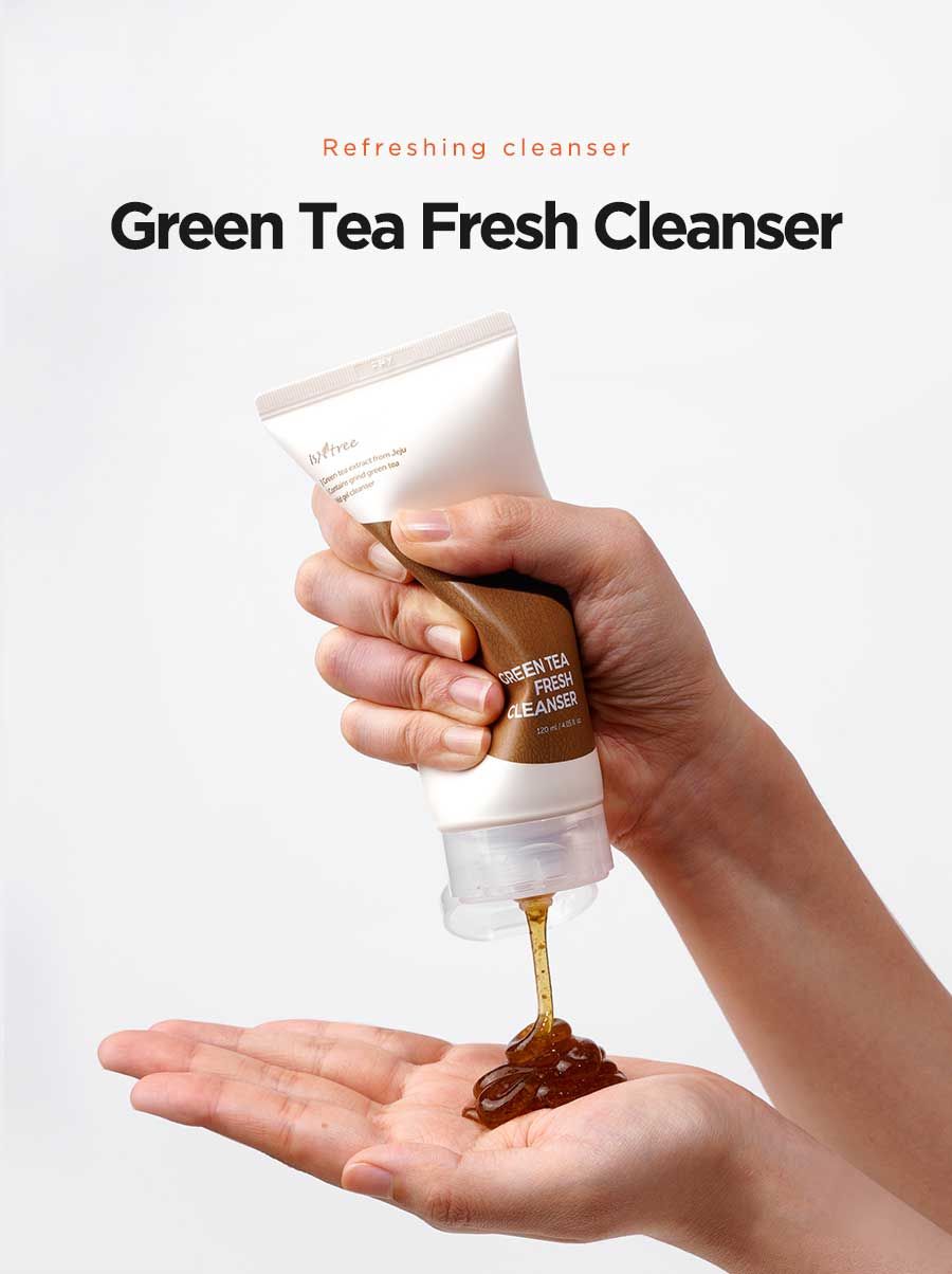 Isntree - Green Tea Fresh Cleanser, 120ml