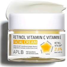 Retinol Vitamin C Vitamin E Facial Cream, 55ml