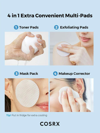 One step moisture up pad (70 pads)